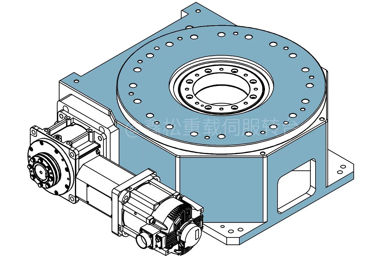 鑫松重载中空旋转平台NH系列重载伺服转台